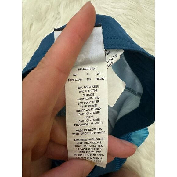 Nike Vapor Swim Board Shorts men’s Size 30 Blue Stretch Unlined - Picture 7 of 11